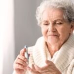 Educational image showing the relationship between diabetes and eye health, focusing on prevention and management techniques