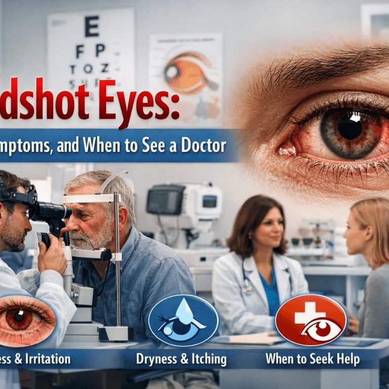 Bloodshot Eyes Causes, Symptoms, and When to See a Doctor
